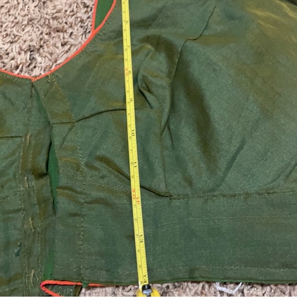 $85 new semi silk saree/sari with stitched blouse. - Picture 9 of 9